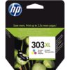 CARTOUCHE ENCRE HP 303XL COULEUR JAUNE/MAG/CYAN