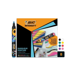 MARQUEURS PEINTURE BIC INTENSITY VIF X8
